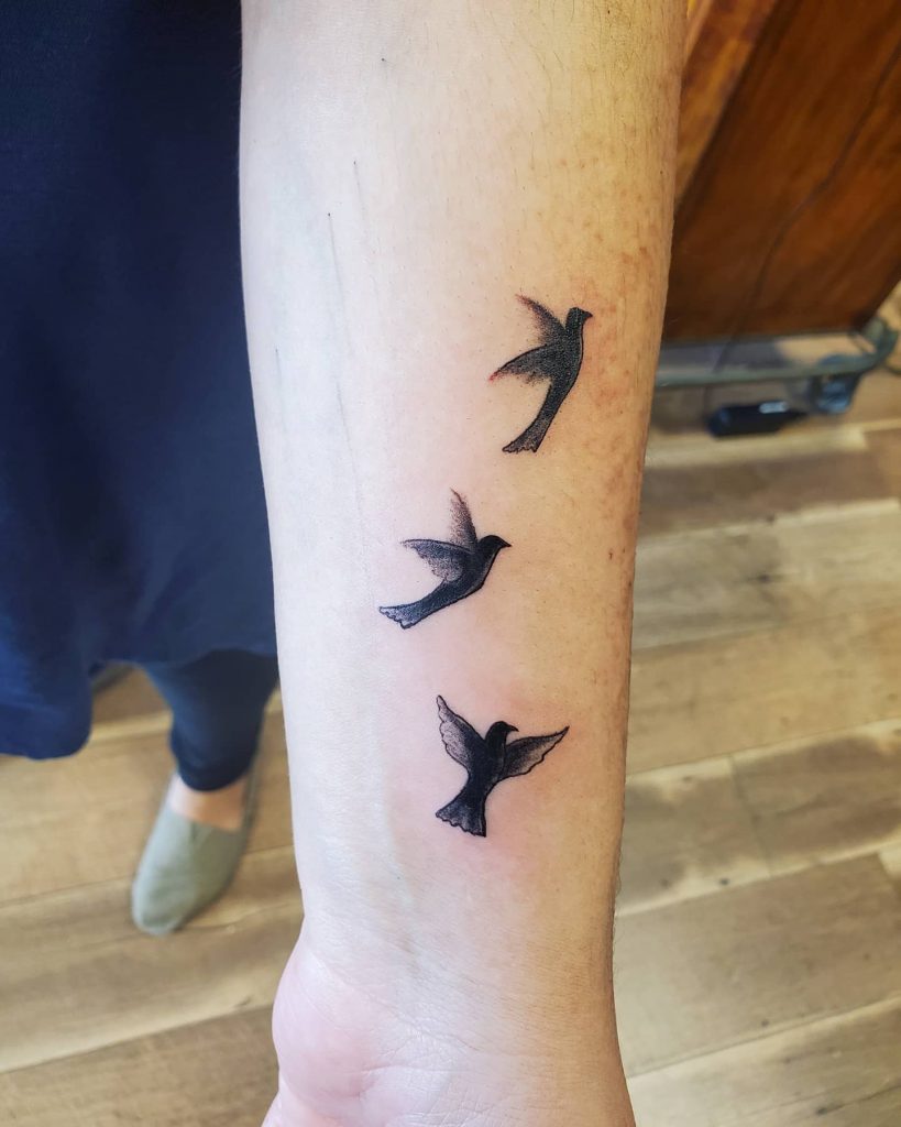 bird pod tattoo