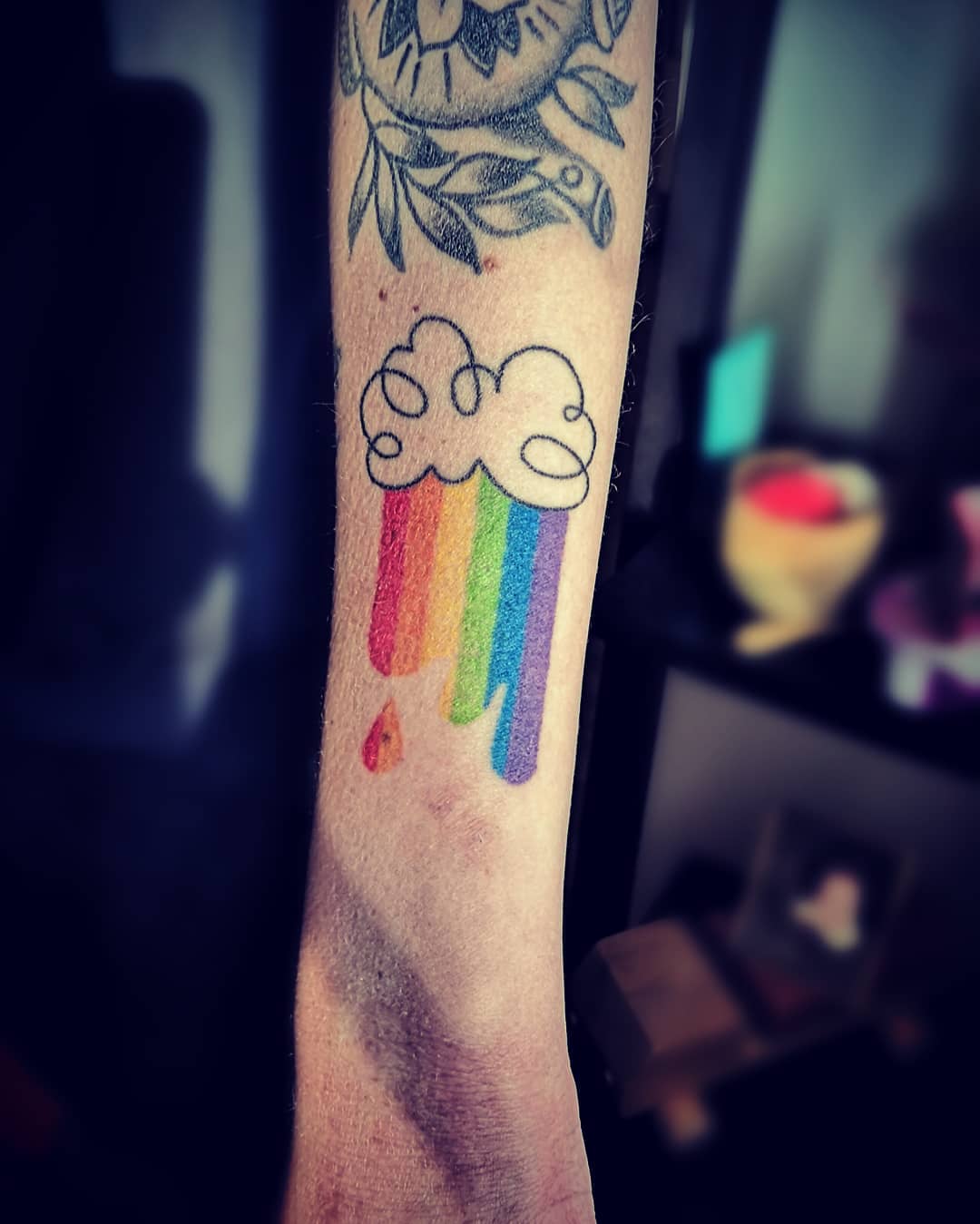 35 Small Rainbow Tattoos in 2021 Small Tattoos & Ideas