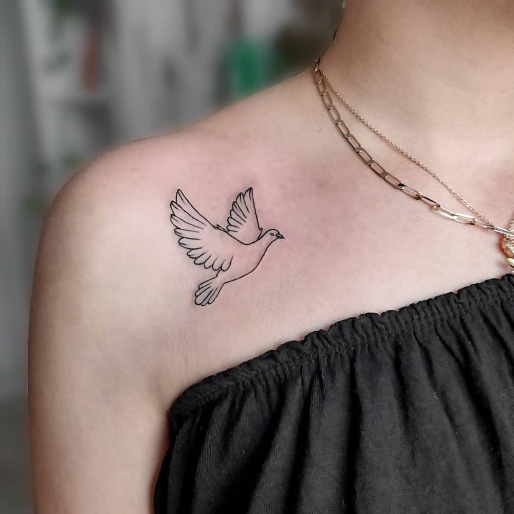 26 Awesome Small Bird Tattoo Models - Page 5 of 5 - Small Tattoos & Ideas