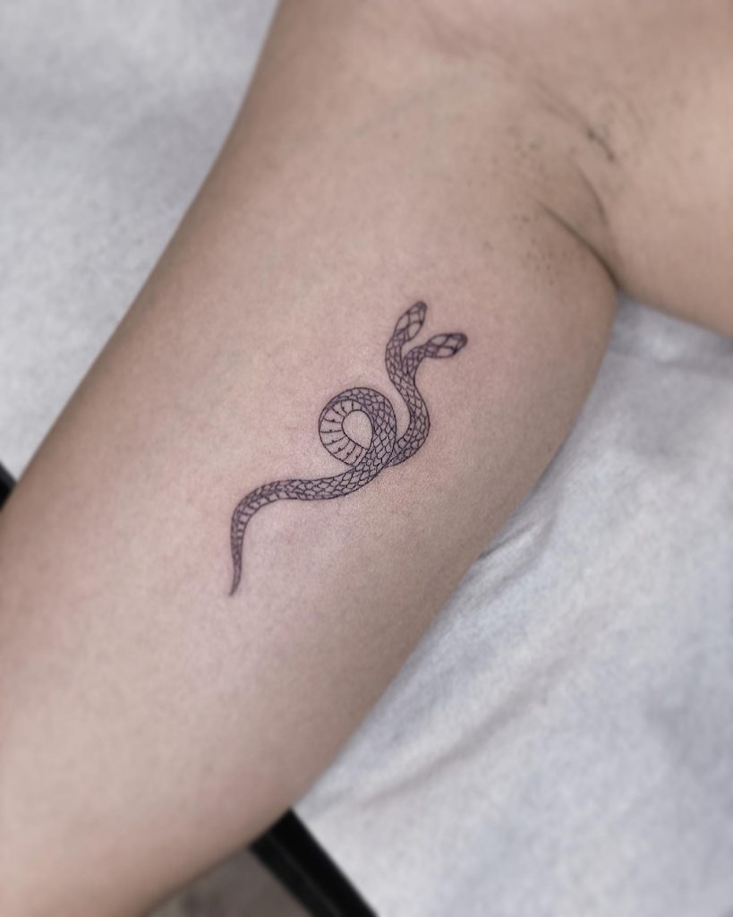 double headed snake tattoo