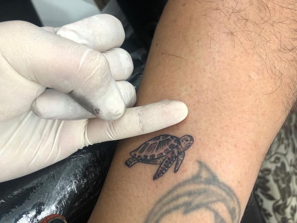small turtle tattoos