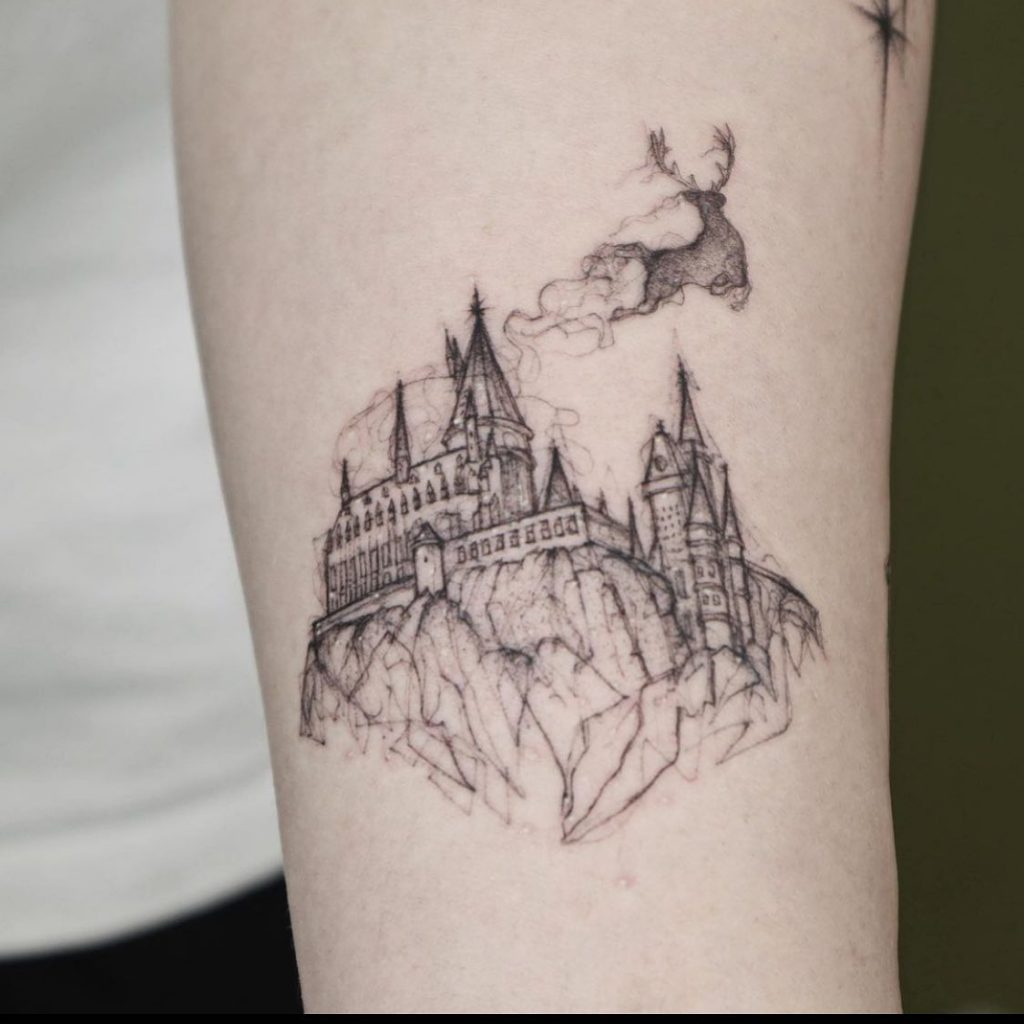 hogwarts tattoo