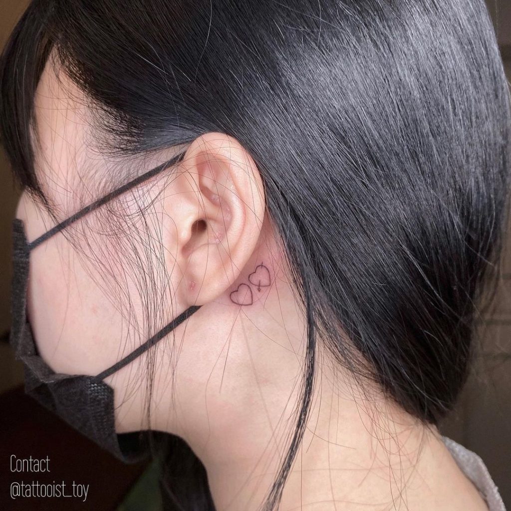 Heart tattoos
