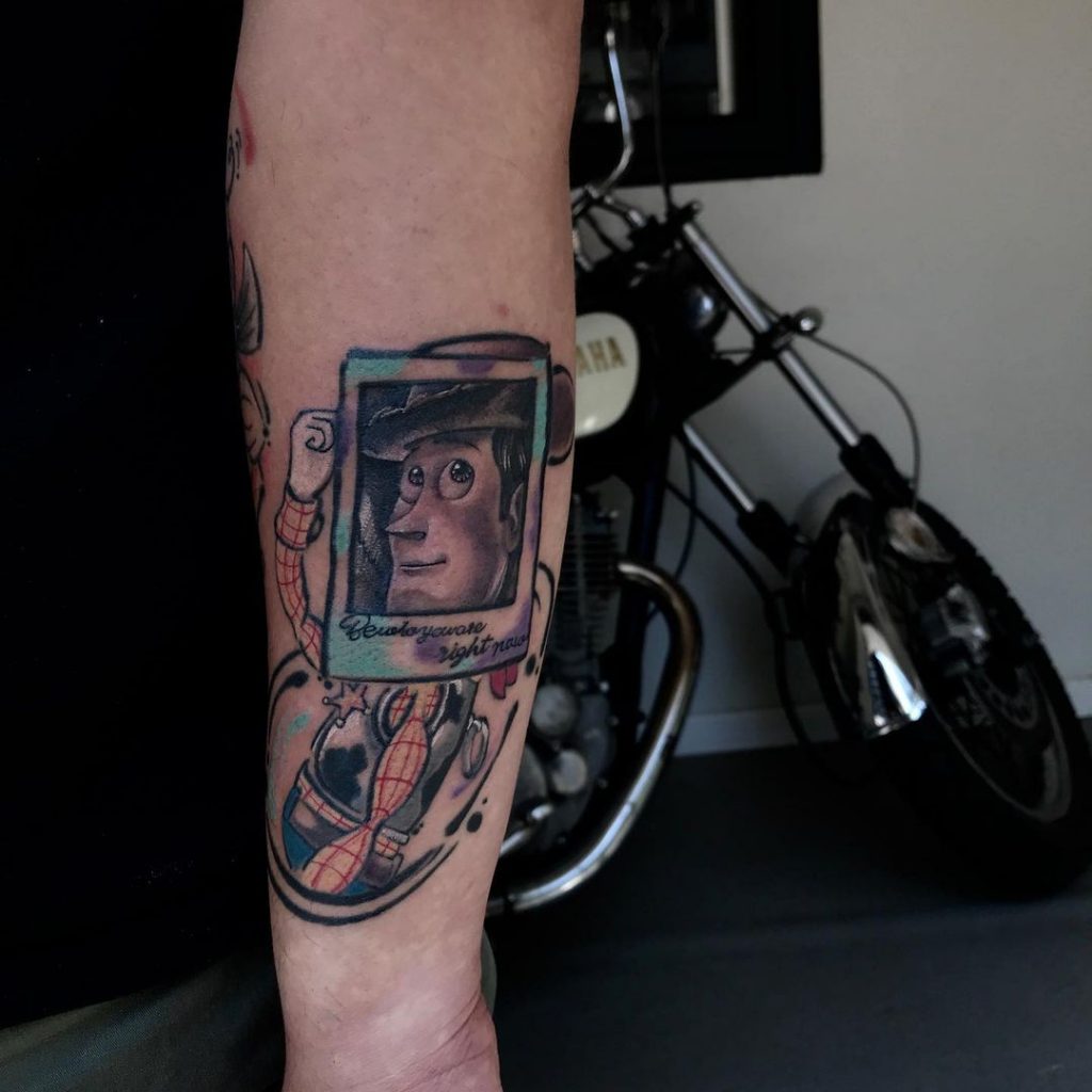 Toy story tattoo