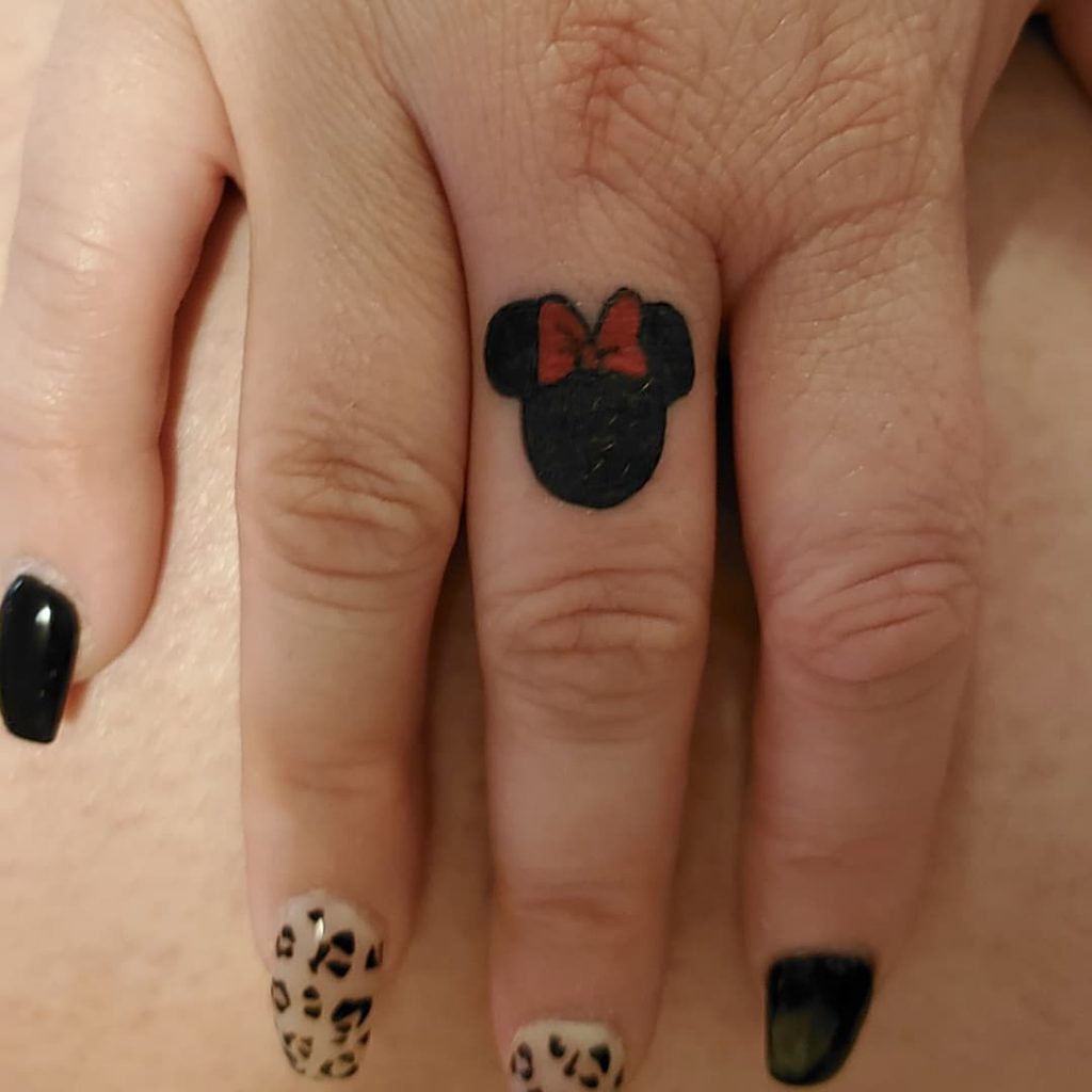 Minnie Mouse small Disney tattoos