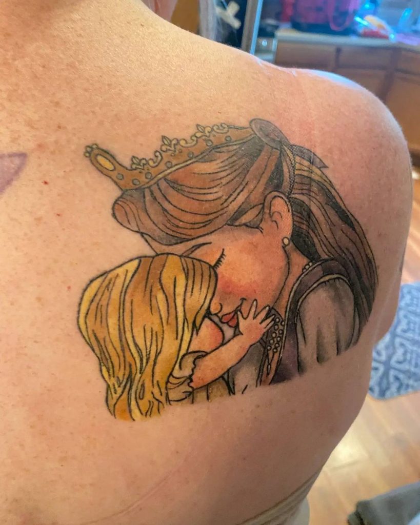 Beauty and the Beast small Disney tattoos