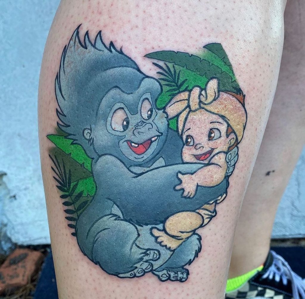 Tarzan Disney tattoos