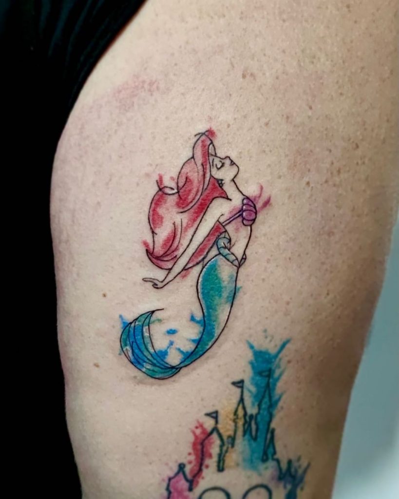 Ariel tattoos