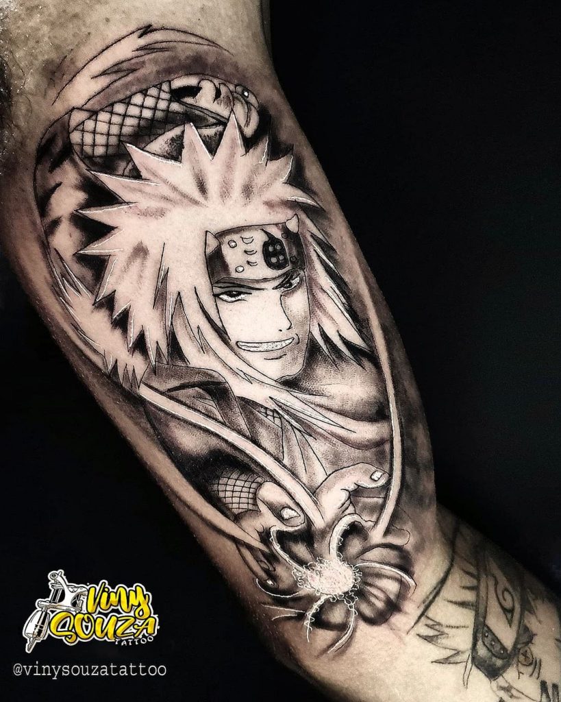 Naruto small anime tattoos